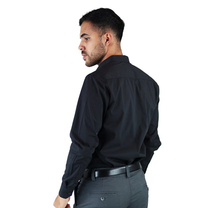 Men's Slim Fit Casual Long Sleeve Dress Shirt