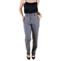 Women's Grey Dress Pants Classic Fit Business Attire