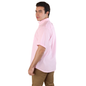 Men's Short Sleeve Textured Dress Shirt