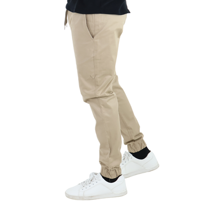 Pantalón Jogger Casual Para Caballero Con Bolsas Y Cordón Ajustable