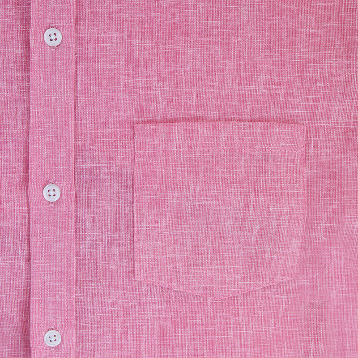Camisa Manga Corta Look De Lino Cuello Mao Para Hombre