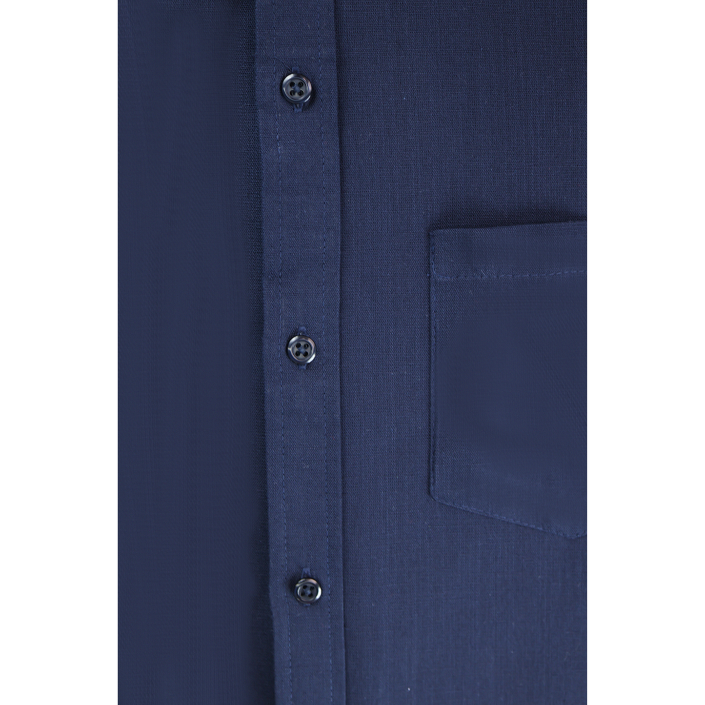 Camisa Manga Corta Look De Lino Cuello Mao Para Hombre