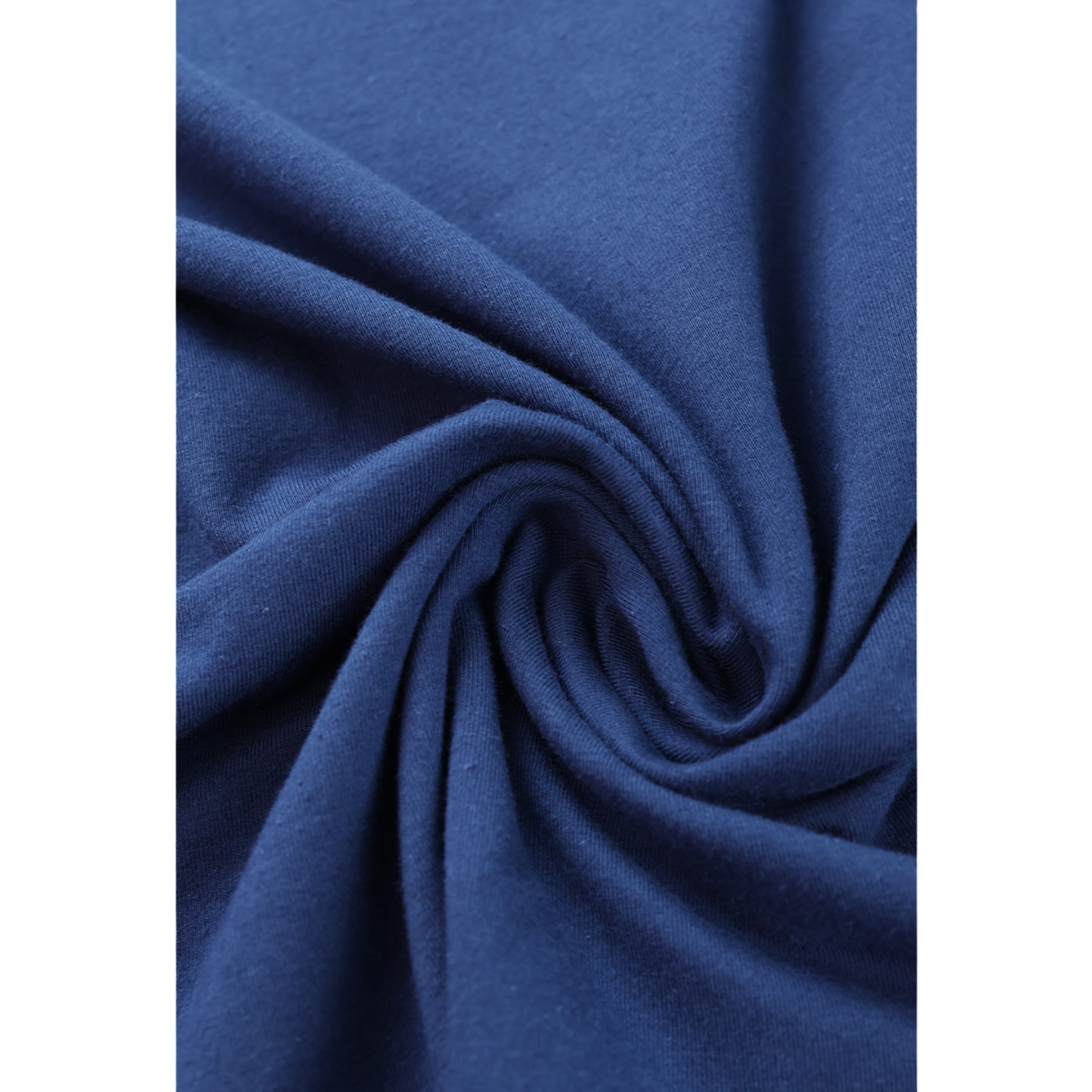 Playera Manga Corta Azul Marino Stretch Cuello Redondo Para Caballero