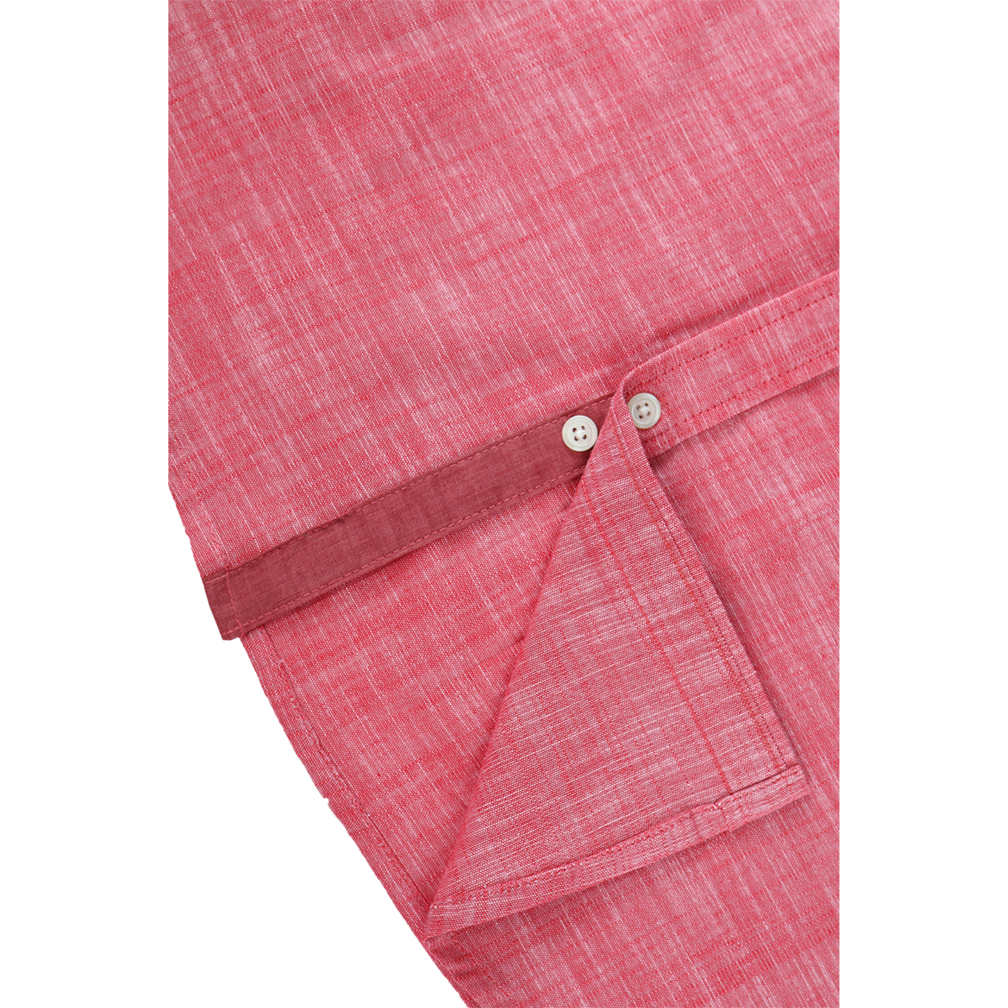 Camisa Manga Corta Look De Lino Cuello Mao Para Hombre