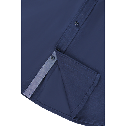 Camisa Manga Corta Look De Lino Cuello Mao Para Hombre