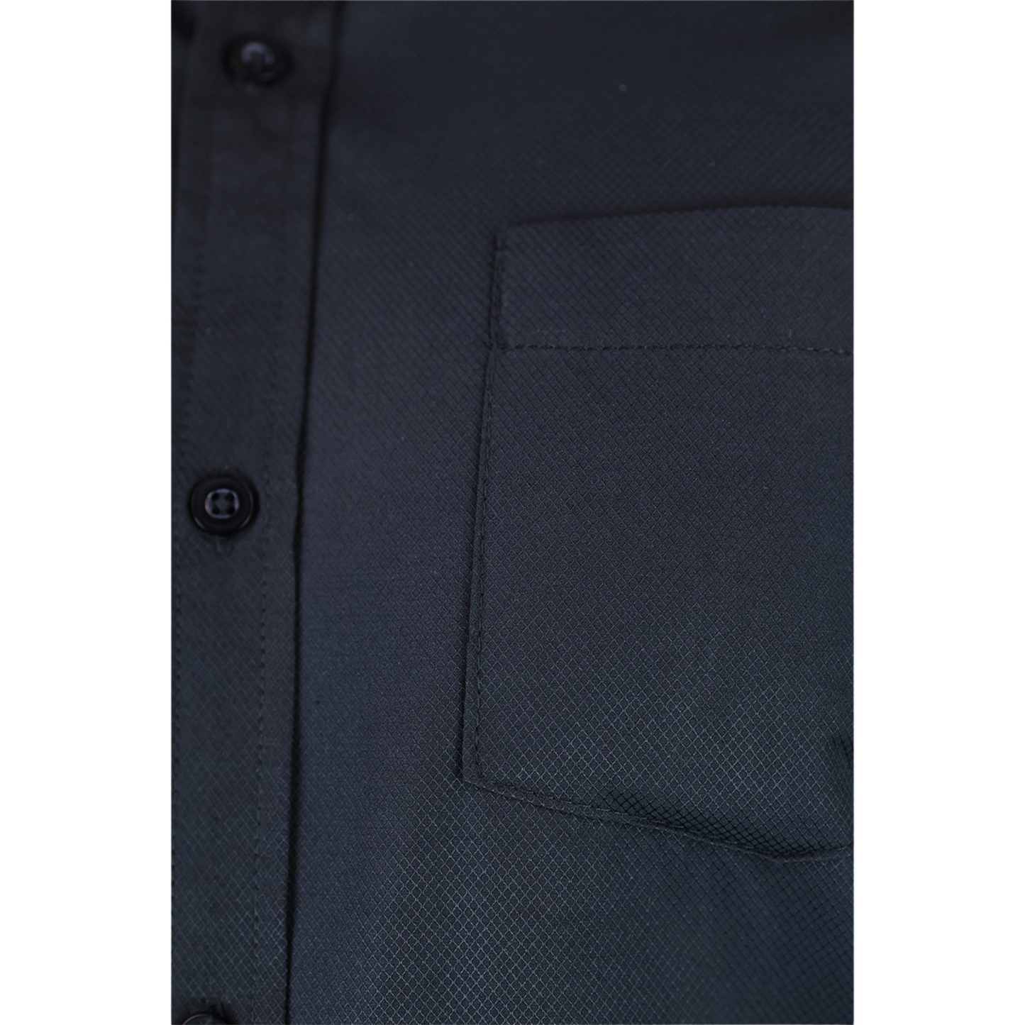 Camisa Manga Corta Corte Regular Con Textura Para Hombre