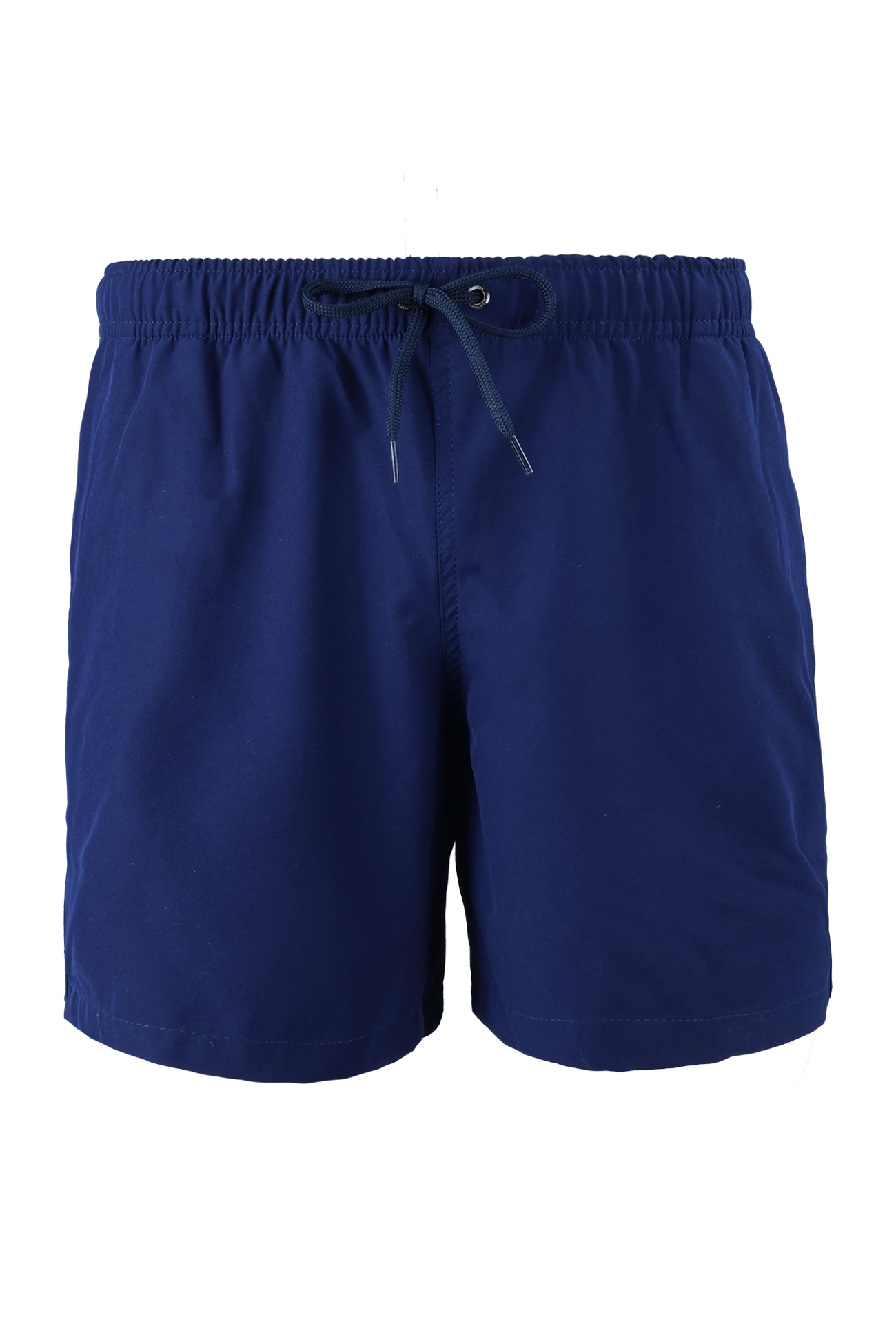 Bañador Liso Color Azul Marino Con Bolsas Elástico Ajustable Para Hombre