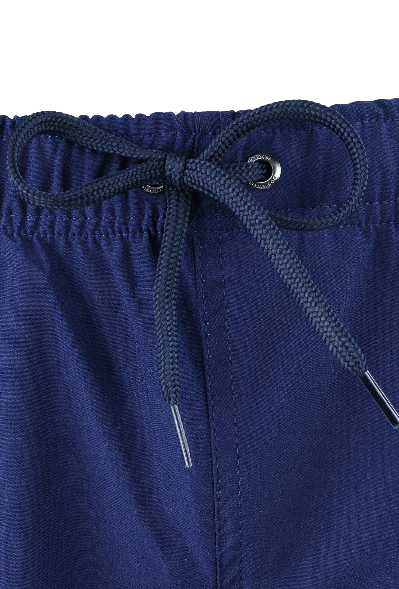 Bañador Liso Color Azul Marino Con Bolsas Elástico Ajustable Para Hombre