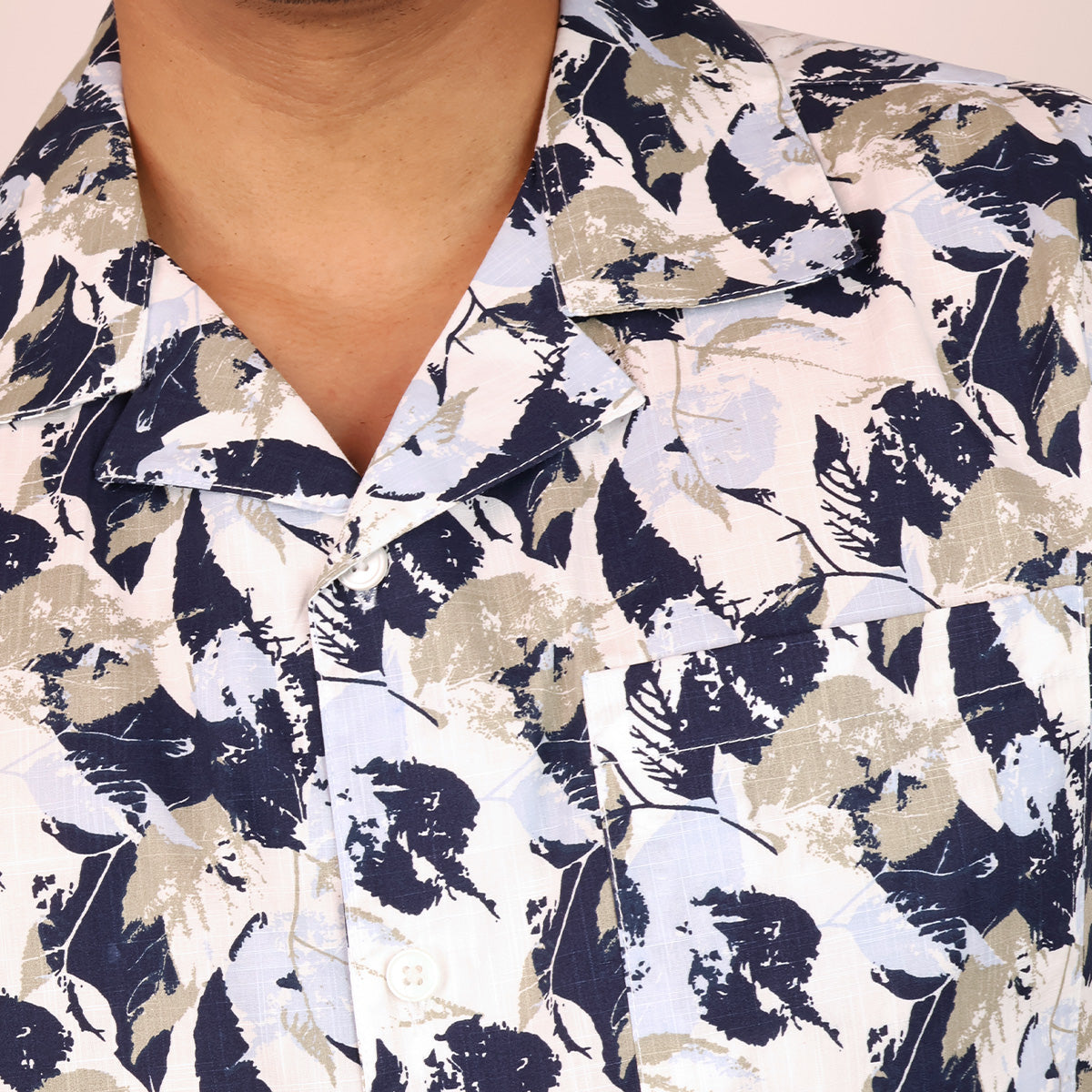 Men's Short Sleeve Tropical Summer Style Resort Collar Shirt