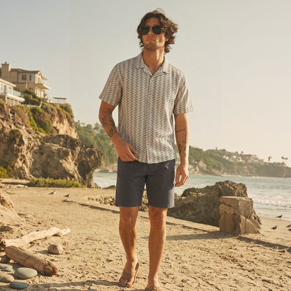 Camisa Hombre Verano Manga Corta Casual Corte Relajado