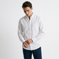 Camisa de manga larga para hombre color blanco