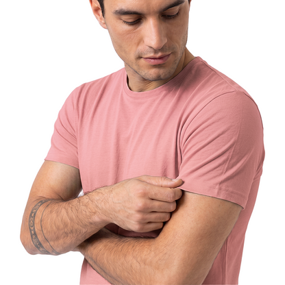 Playera de manga larga stretch para hombre Muscle Fit