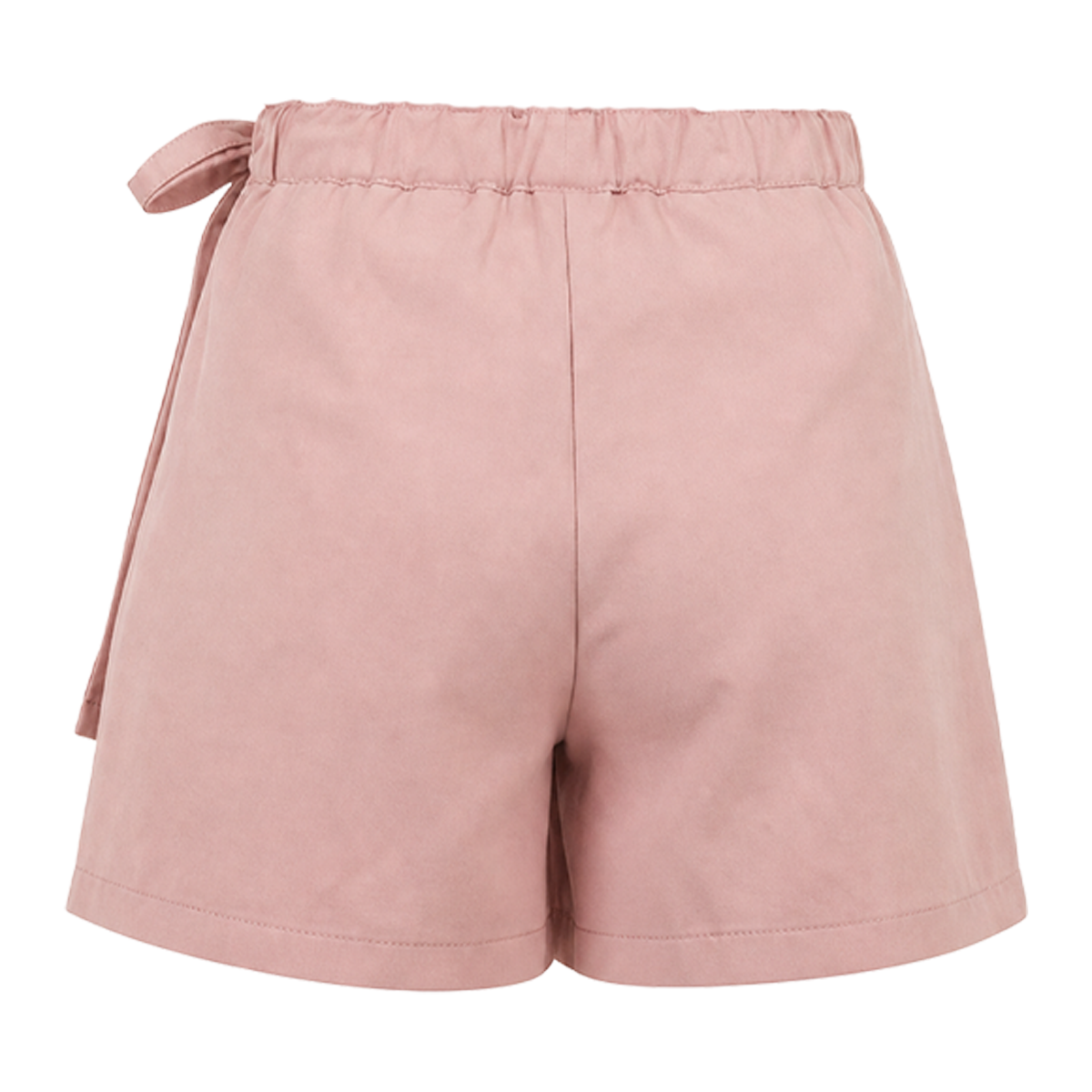 Falda Short Mujer con Moño Lateral Palo de Rosa Casual Fresca y Cómoda