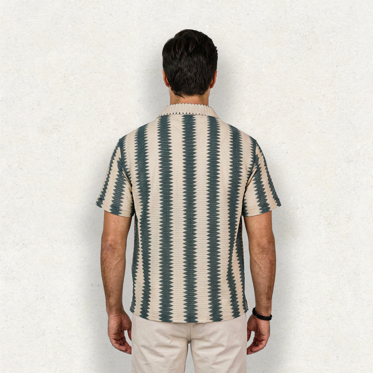 Camisa Hombre Playa Manga Corta Ligera y Cómoda