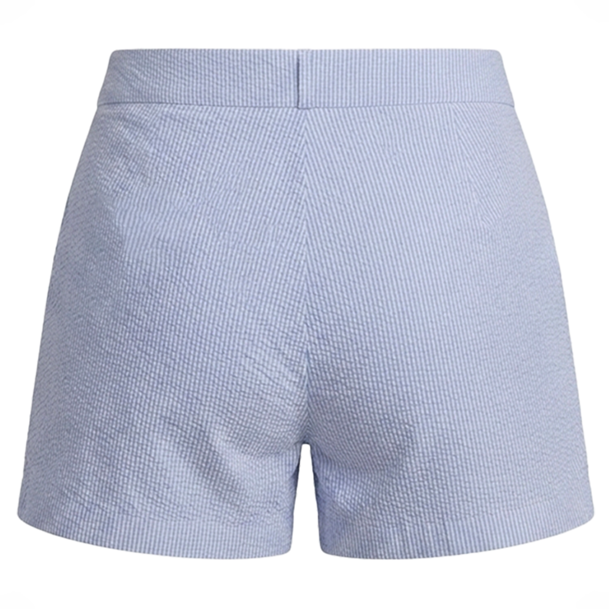 Short Mujer Rayado Vertical Ajuste Stretch Cómodo y Moderno