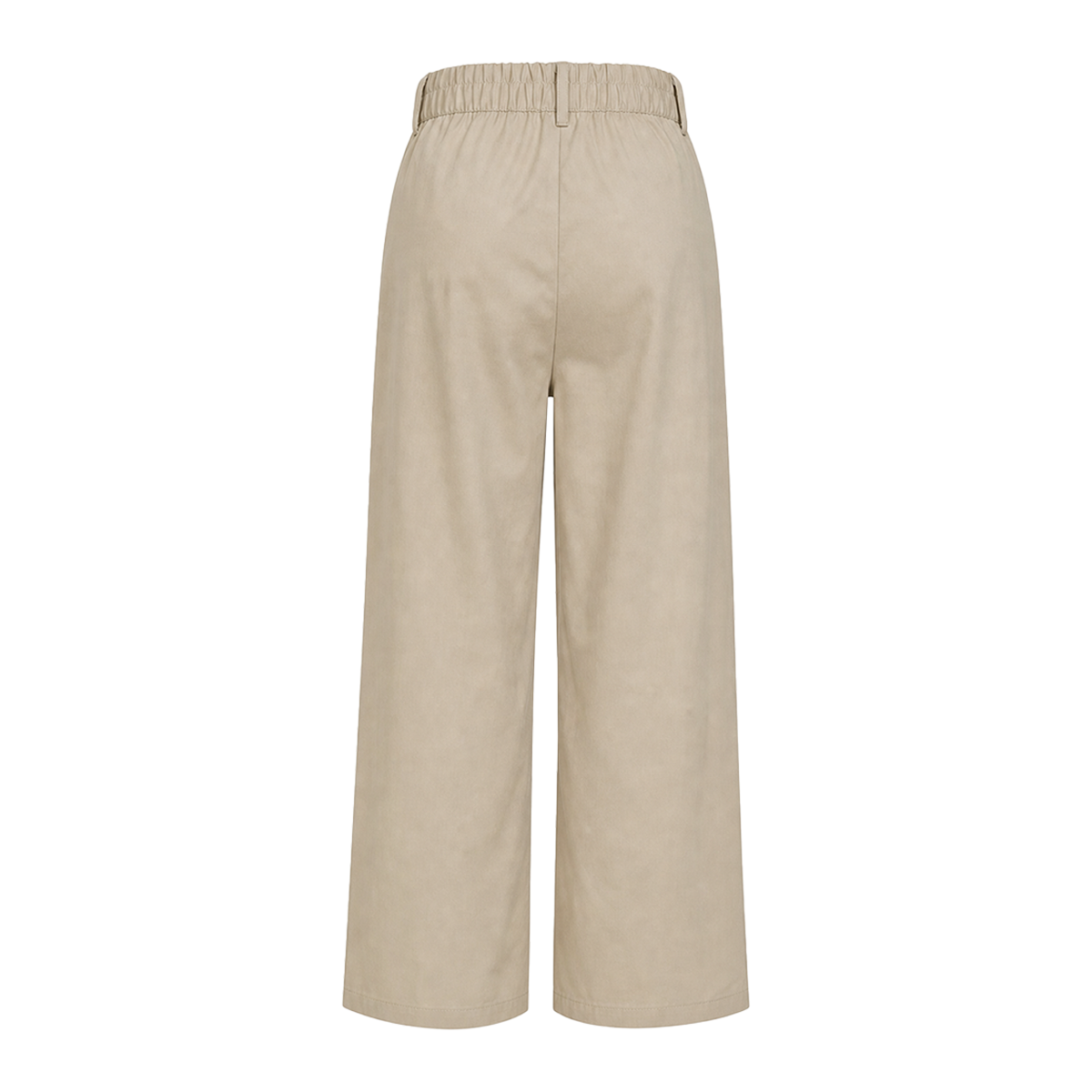 Pantalón de Vestir Mujer Corte Recto Elástico Trasero Rayas