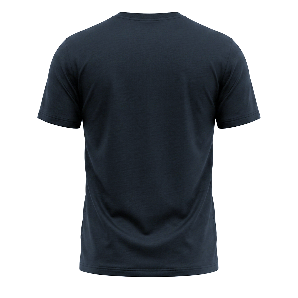 Men's Black Crew Neck Short Sleeve Basic Muscle Fit T-Shirt