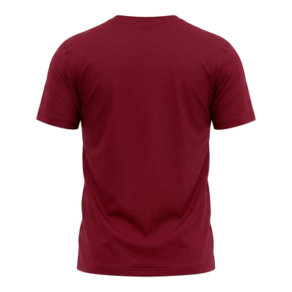 Men's Navy Blue Stretch Crew Neck Short Sleeve T-Shirt