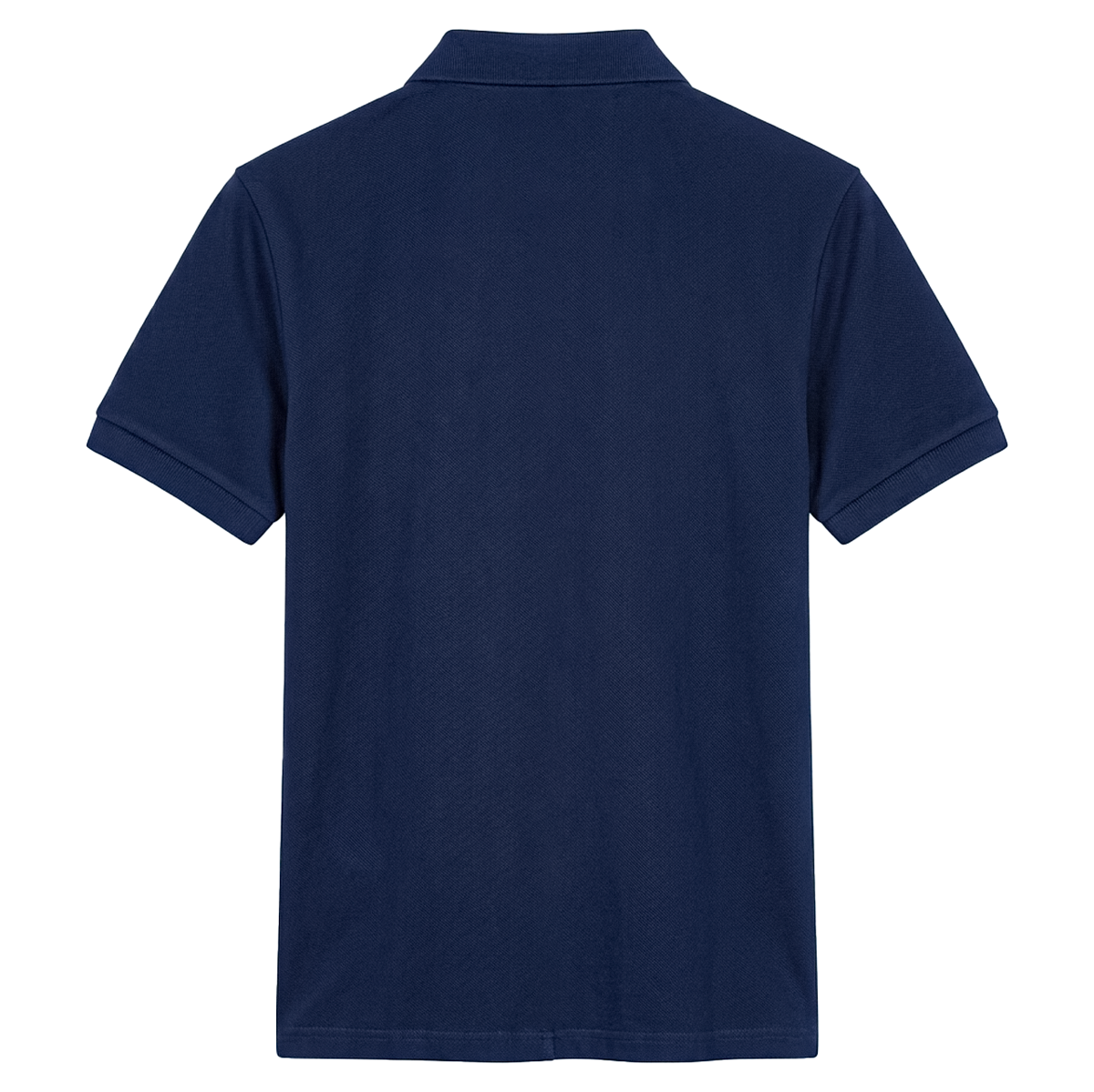 Playera Tipo Polo Azul  Marino Con Bordado Para Caballero Slim Fit
