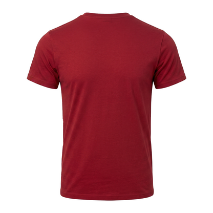 Men's Navy Blue Stretch Crew Neck Short Sleeve T-Shirt