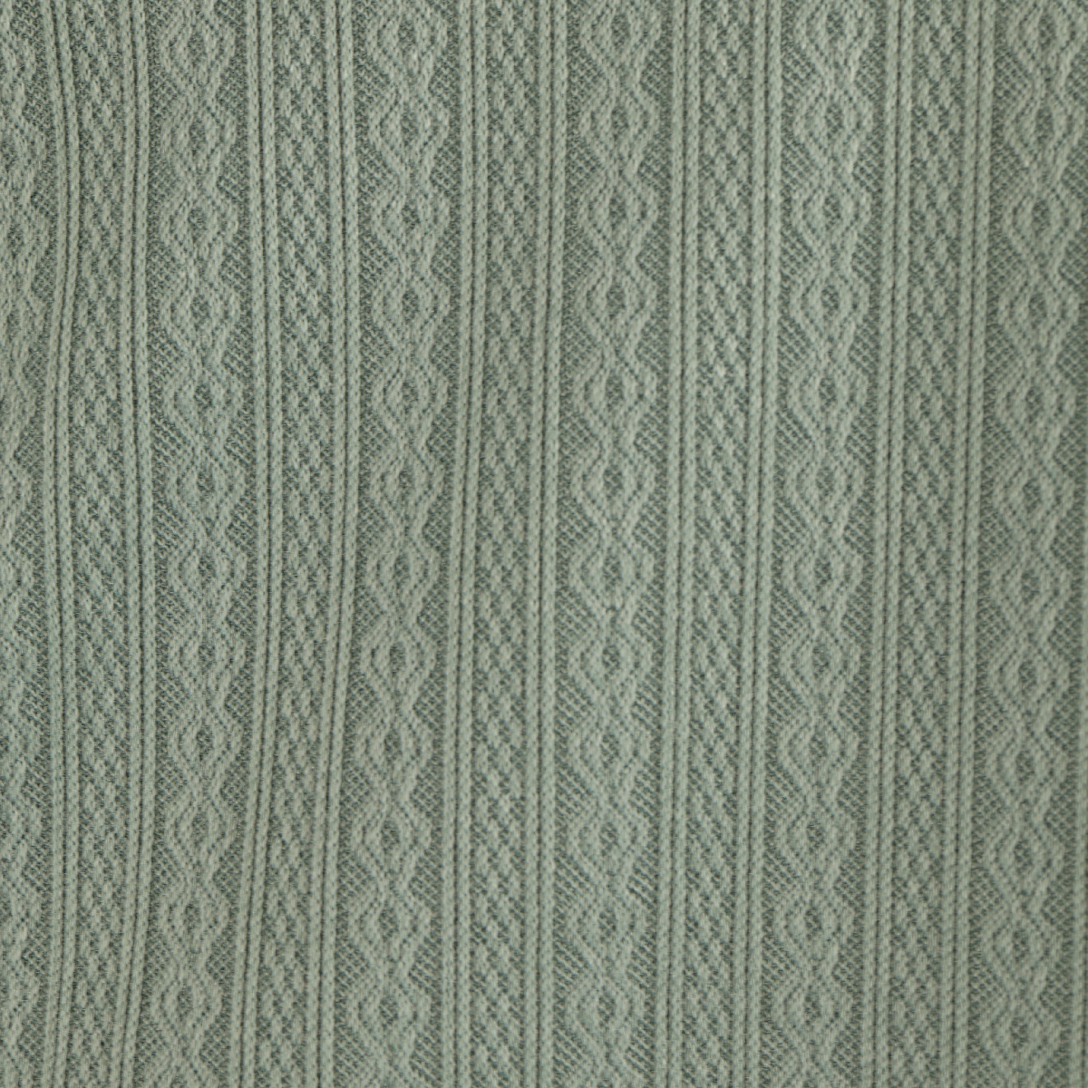 Blusa de Punto Texturizado Manga Corta Verde Olivo