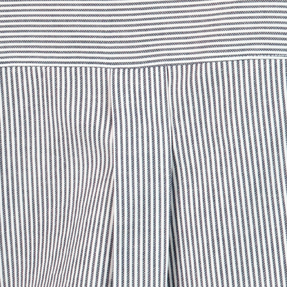 Blusa Mujer Tipo Camisera Con Rayas Verticales Casual Elegante