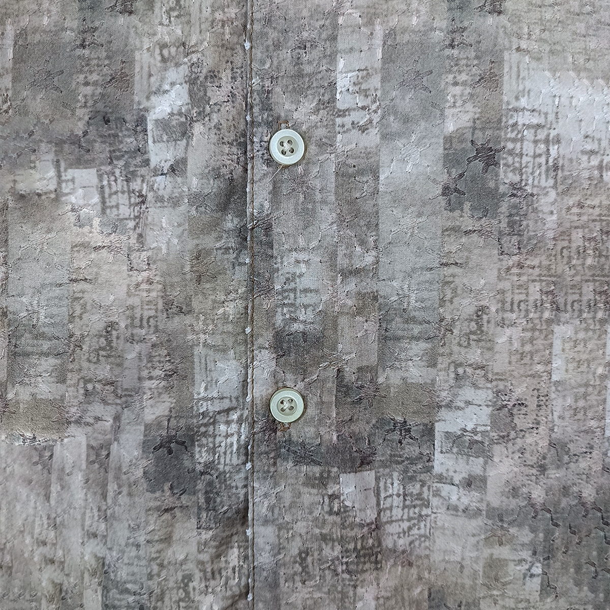 Camisa RAMS de manga corta con estampado abstracto