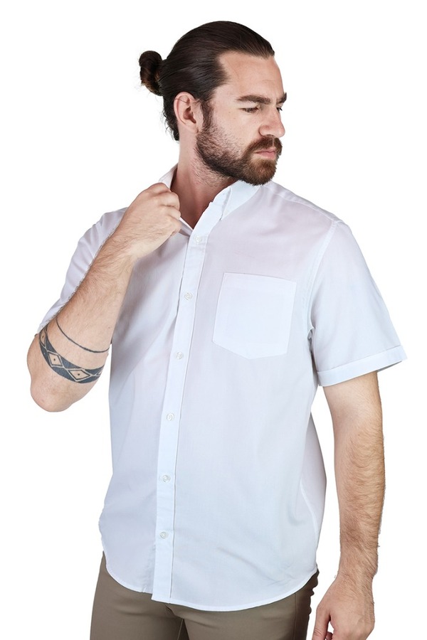 Playeras manga corta hombre outlet