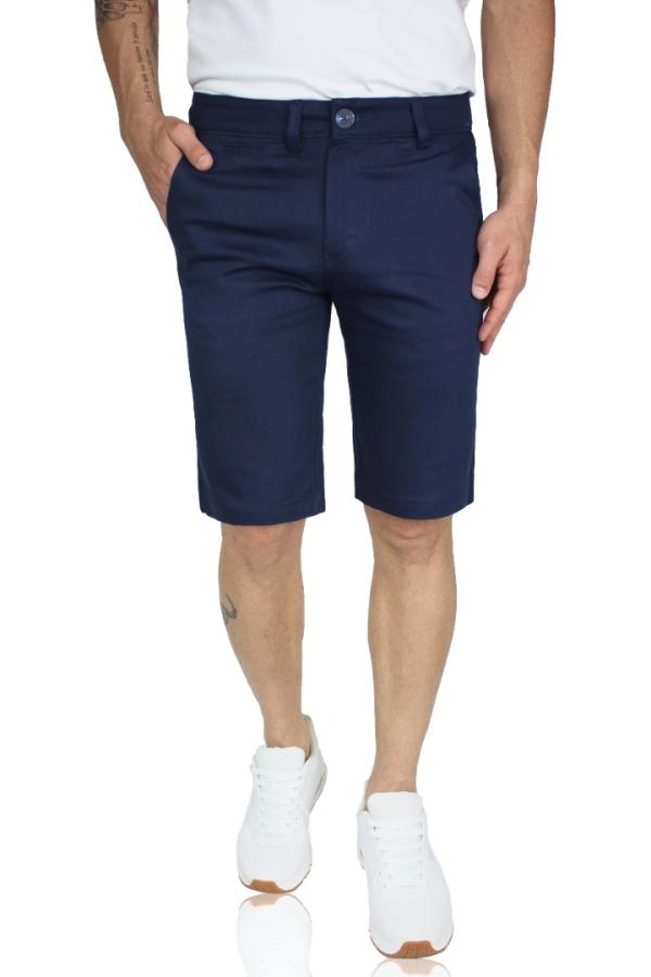 Short Deportivo Hombre Bermuda Hombre Vestir Azul Marino BCN